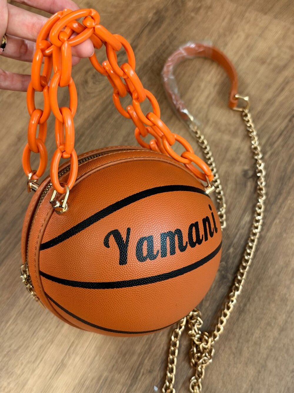 NEW Yamani Basketball Chain Ballin Bag Basketball Purse